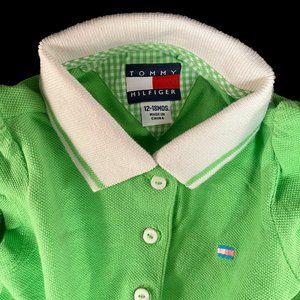 Tommy Hilfiger Girls Polo Shirt 12-18M